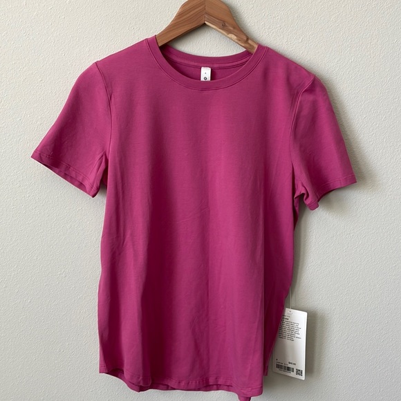 lululemon athletica Tops - NWT Lululemon Pink Lychee Love Crew T-Shirt Size 4